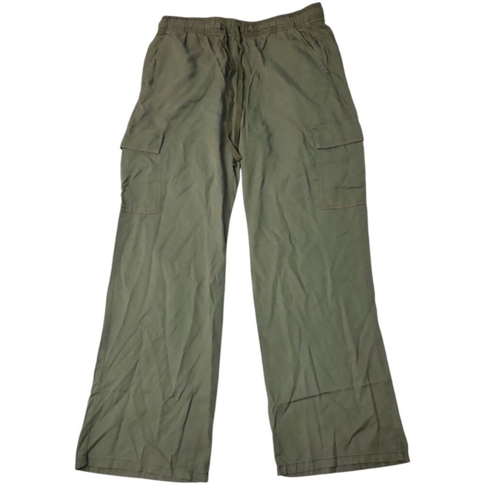 Social Standard by Sanctuary Women's Wide Leg Cargo Pant - Field Green